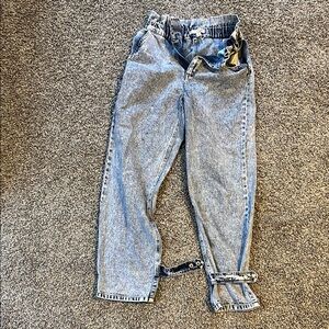 INC International Concepts Blue Boyfriend Jeans
